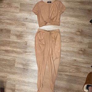 Worn once! Two piece mesh set from Akira